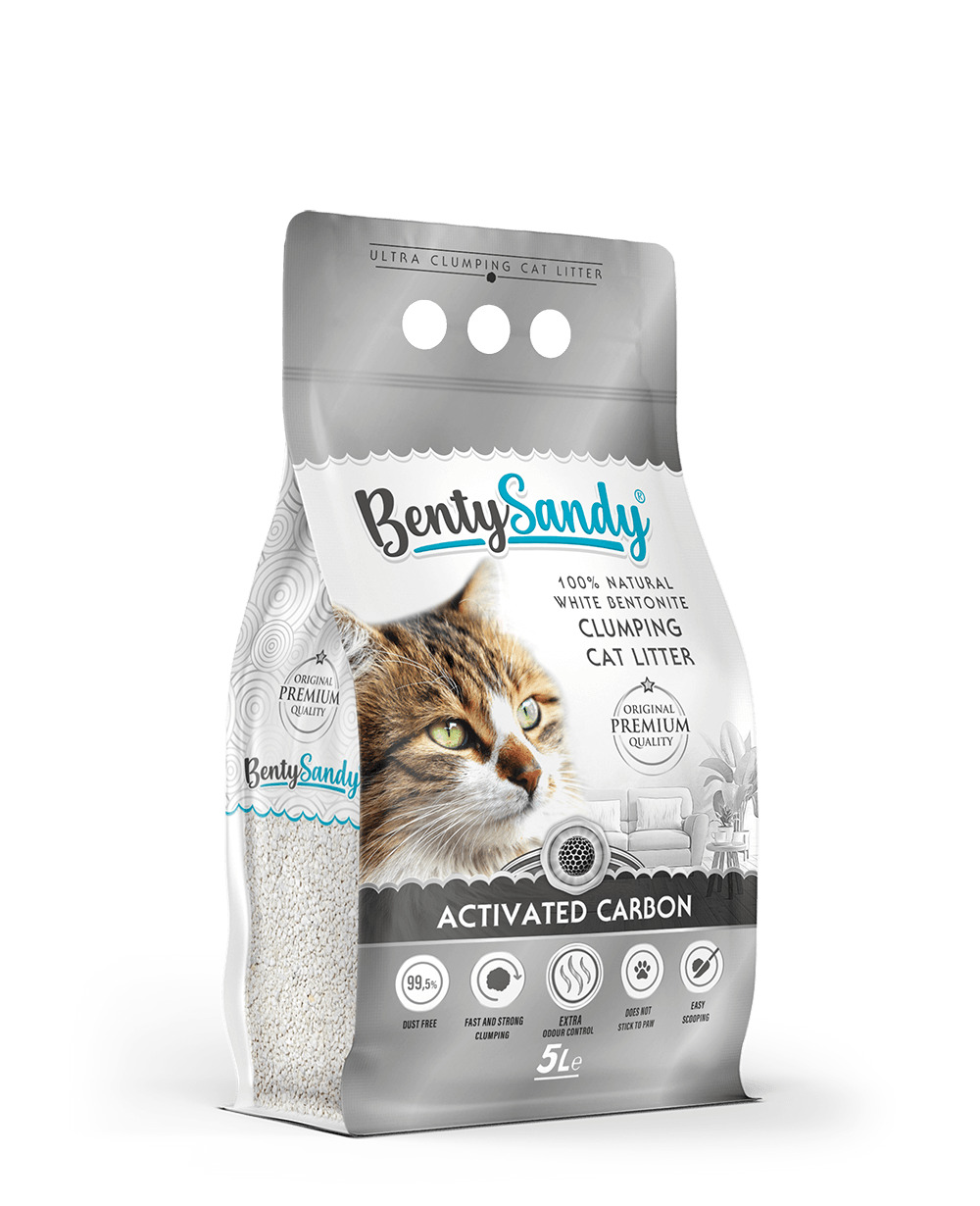 ΑΜΜΟΣ ΓΑΤΑΣ ΒΕΝΤΥSANDY ACTIVE CARBON 5lt