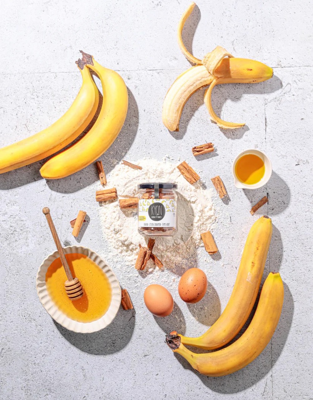 KYON Λιχουδιές Μπανάνα, Κανέλα Κεϋλάνης & Θυμαρίσιο Μέλι - Image 2